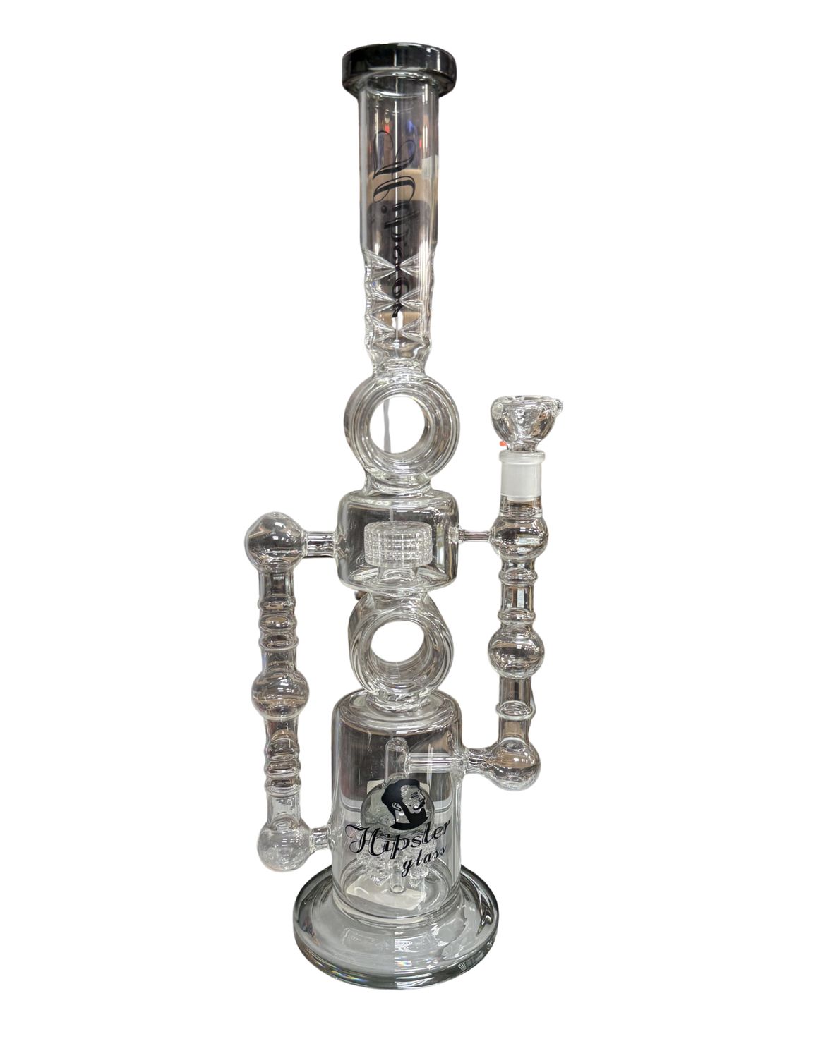 Hipster Double Loop Waterpipe