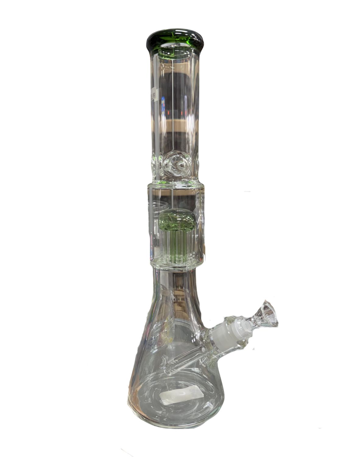 16" Green Shower Waterpipe