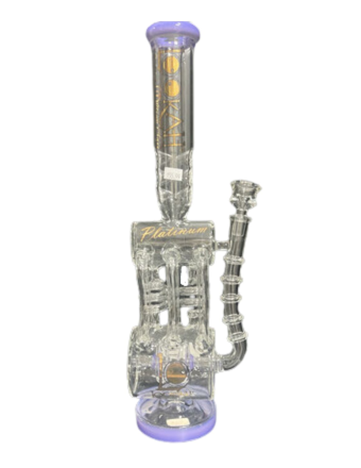 17" Lookah DB Platinum Swirl Waterpipe