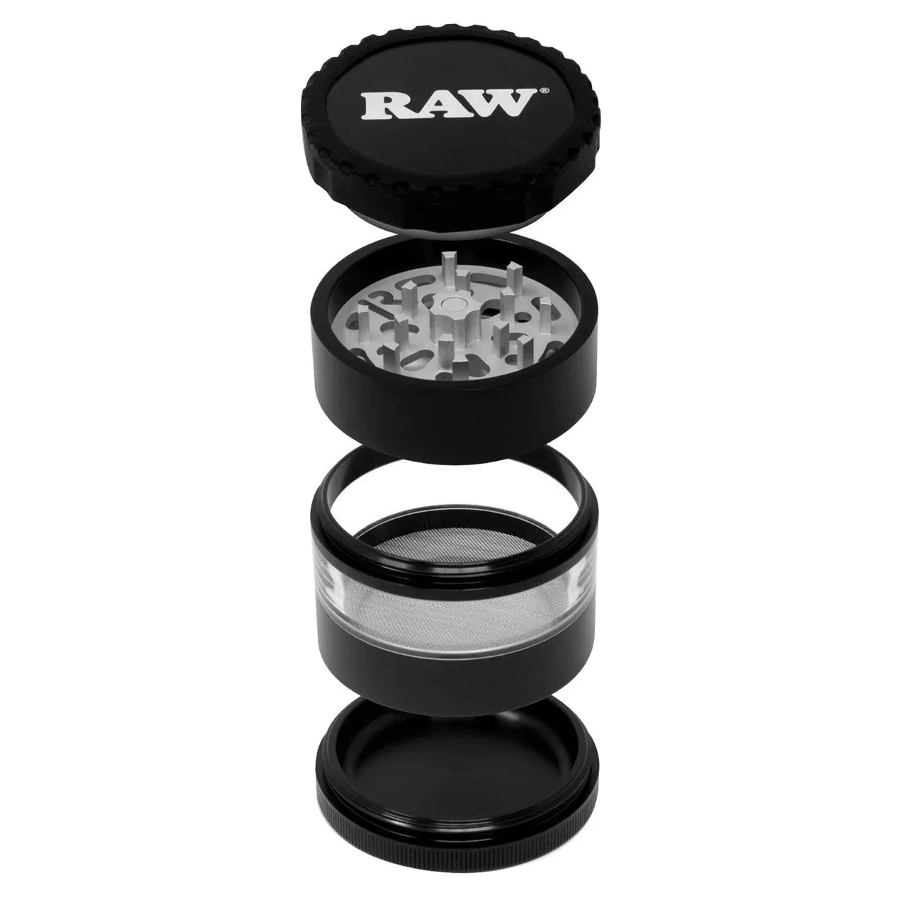RAW Life Grinder Clear View- Black
