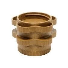 RAW 3PC Hemp Plastic Gripper Grinder + Storage Unit