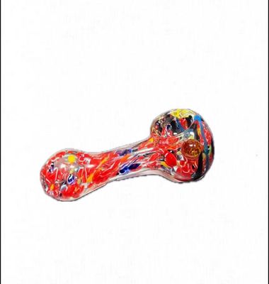 Hand Blown Colorful Design Bowl