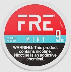 FRE Nicotine Pouches, Flavor: Mint, MG: 9mg