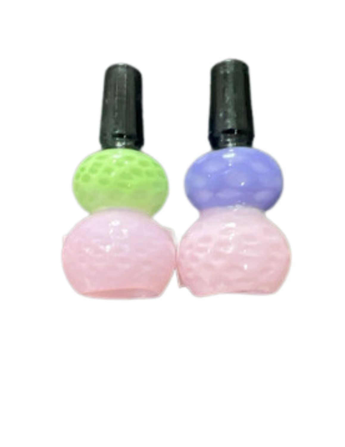 14MM Male Bubble Design Bowl, Colour: Pink &amp; Purple