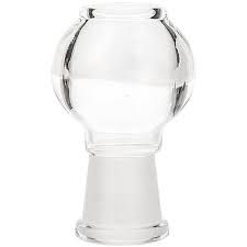 19MM Female Clear Glass Vapor Dome