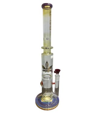 17" aLeaf Glass Waterpipe