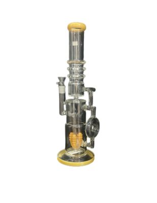 Large Yellow Trimmed Waterpipe