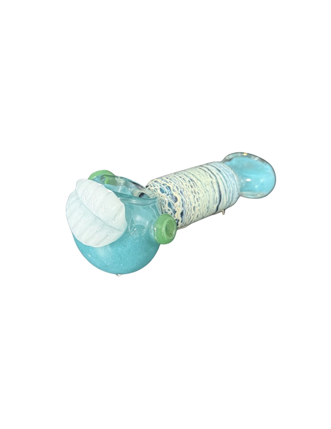 Leaf Design Handpipe, Colour: Blue