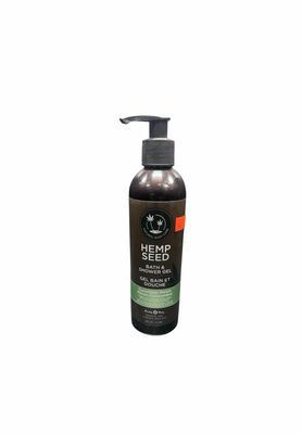 Earthly Body Hemp Seed Bath &amp; Shower Gel, Scent: Cucumber Melon, Size: 8Oz
