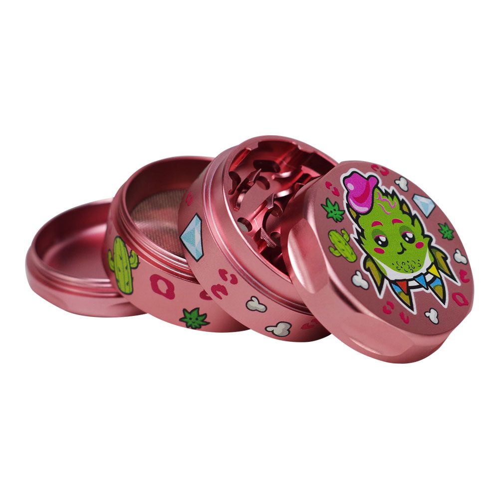 Wido X 55mm Grinder, Style: Pink Kush