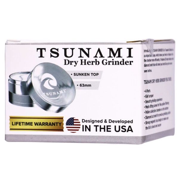 Tsunami Grinder, Colour: Silver