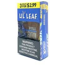 Lil Leaf Tobacco Wrap, Flavor: Original
