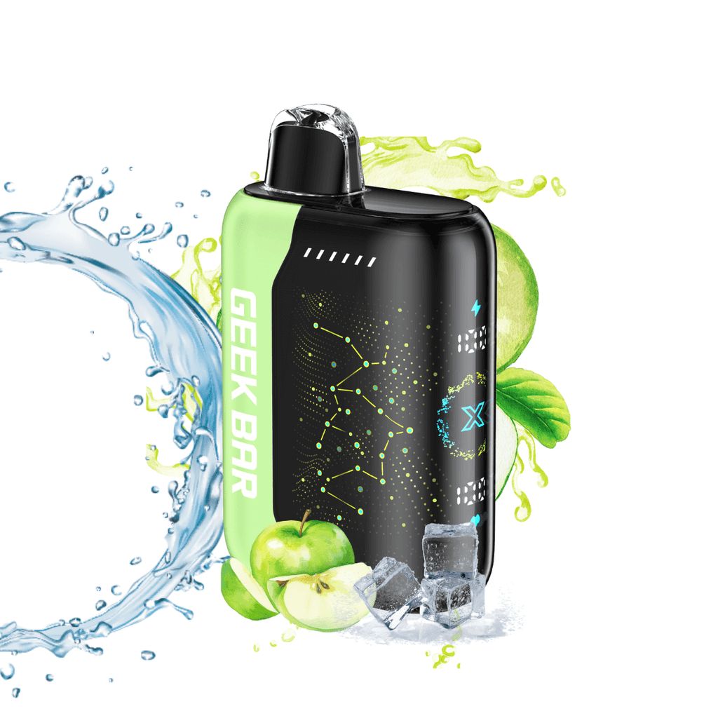Geek Bar Pulse X, Flavor: Sour Apple Ice
