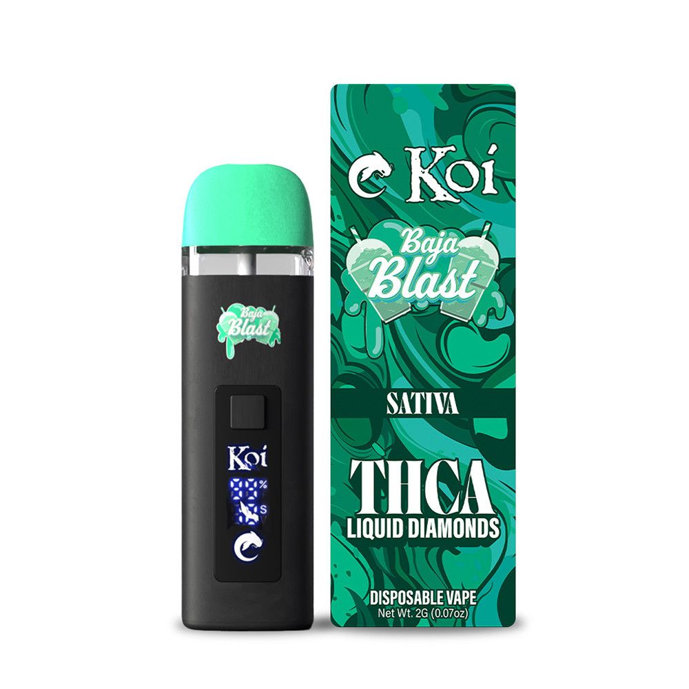 Koi CBD 2G Disposable Vape, Strain: Baja Blast