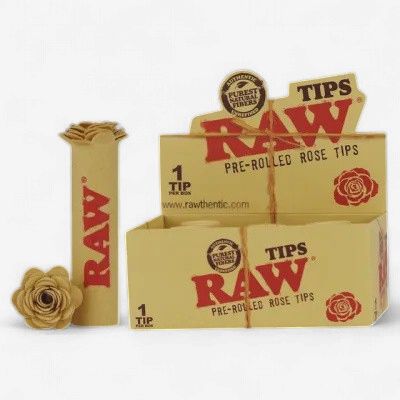 RAW Pre-Rolled Rose Tips