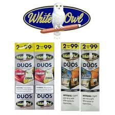 White Owls Pair Cigarillo