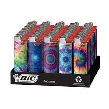 Bic Mini Lighter Geometric Design