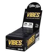 Vibes Rolling Papers &amp; Tips, Size: 1 1/4, Style: Ultra Thin