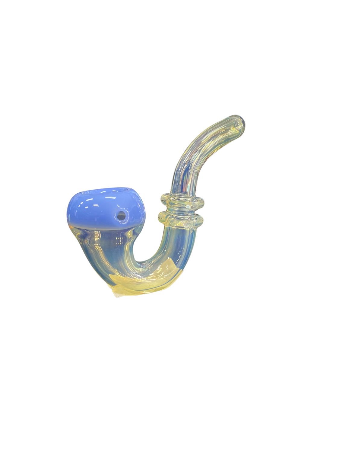 Sherlock Blue Trimmed Hand Pipe