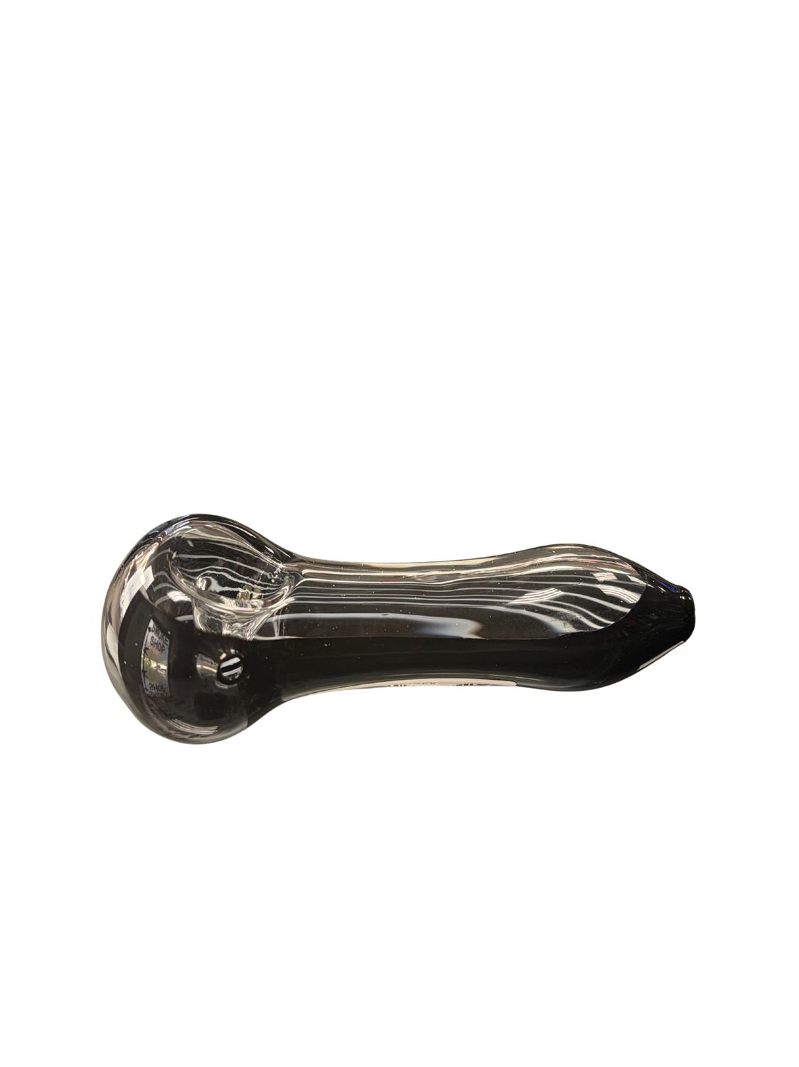 See Through Hand Pipe, Colour: Black