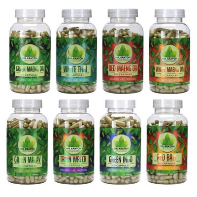 Mr. Kratom Capsules 300ct Jar