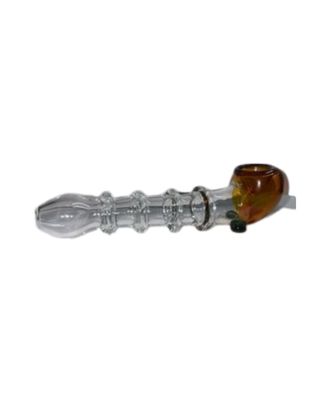 4 Ring Colored Tip Hand Pipe