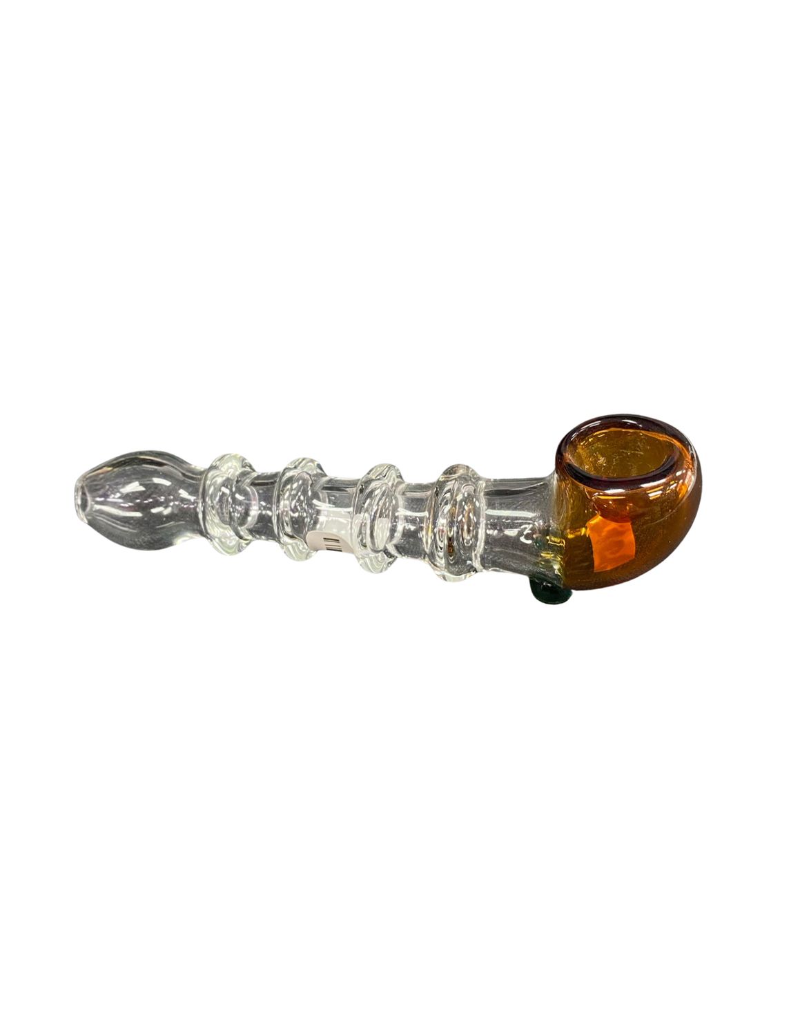 4 Ring Colored Tip Hand Pipe, Colour: Yellow