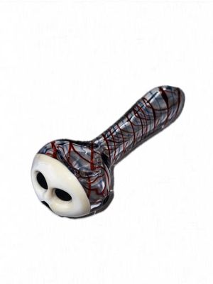 Skull Stripped Hand Pipe