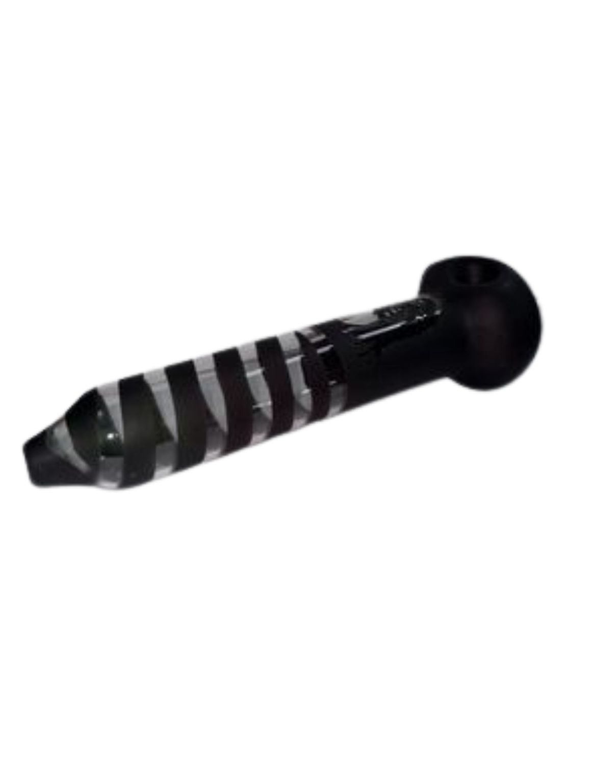 Black Frosted Bob Marley Hand Pipe