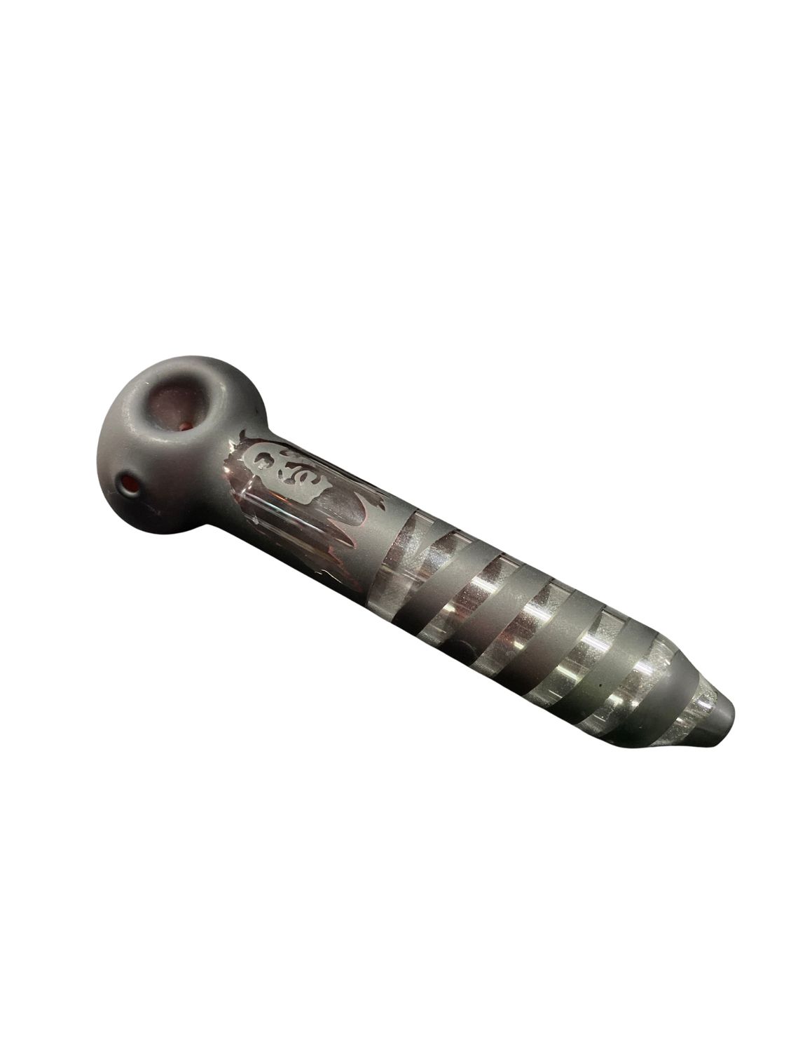 Black Frosted Bob Marley Hand Pipe