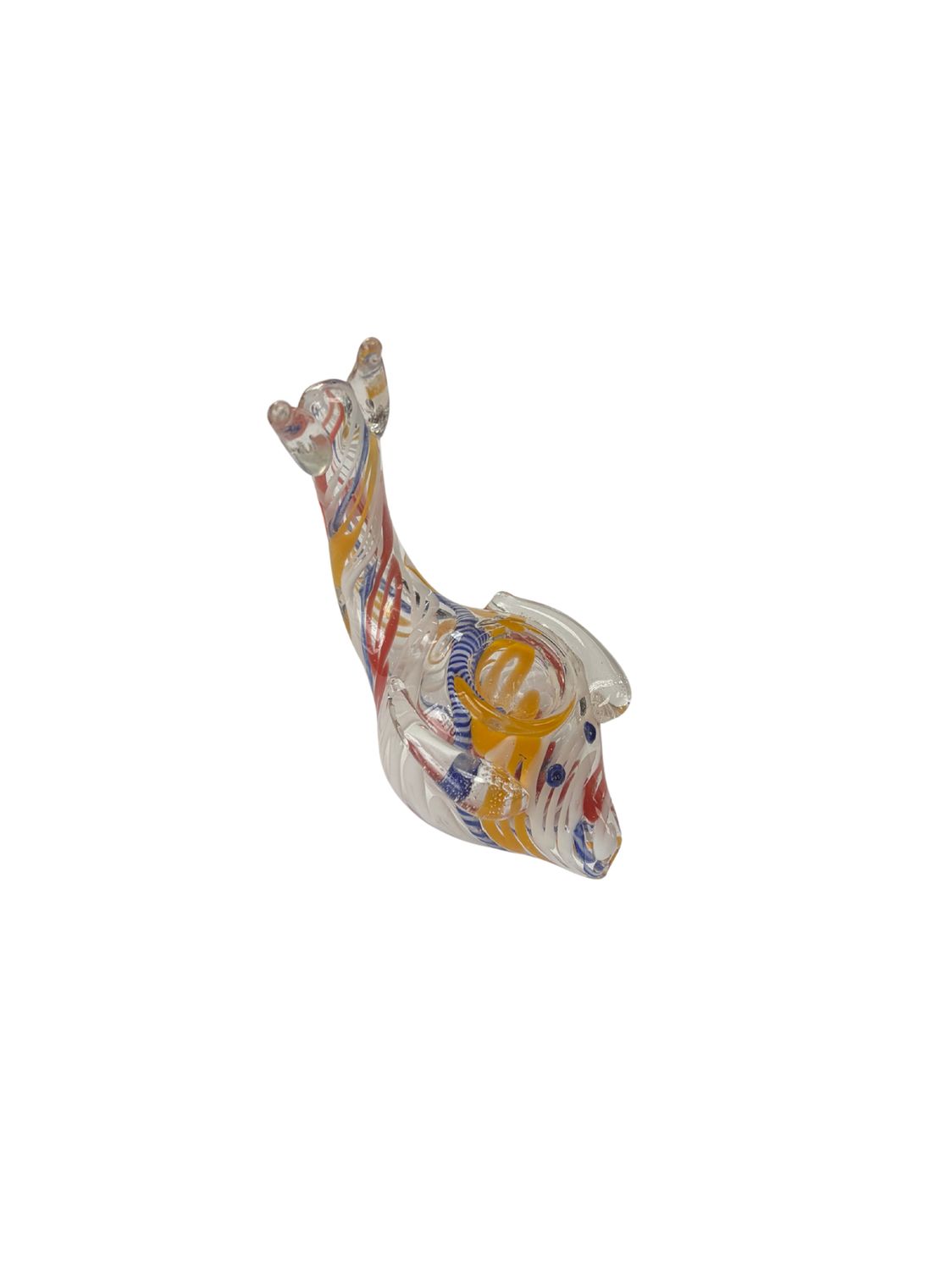 Multi-Colored Whale Hand Pipe