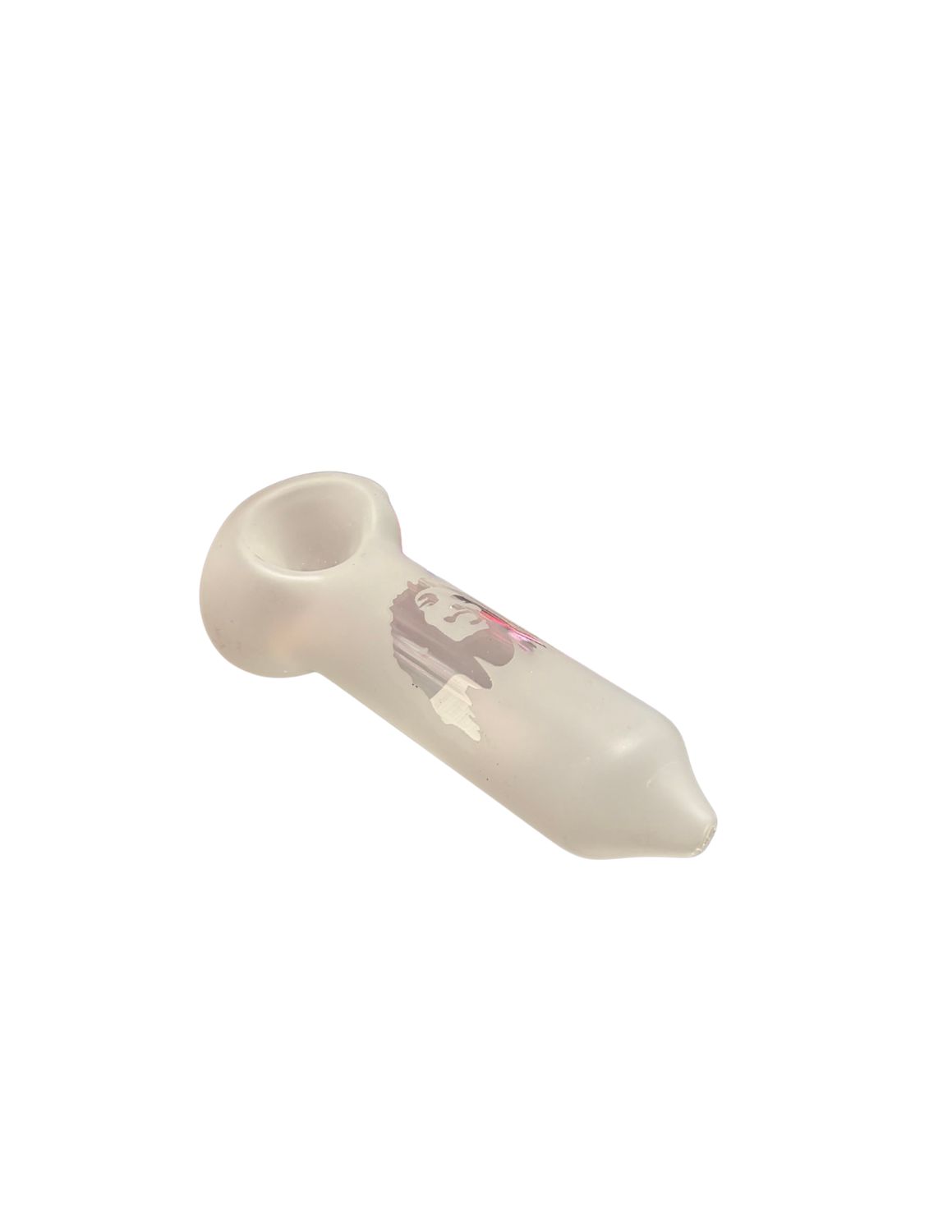 5" Frosted Bob Marley Hand Pipe