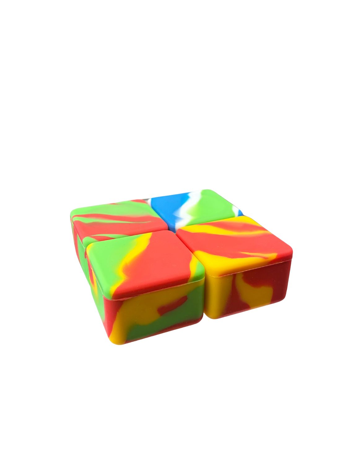 Silicone Square Wax Container