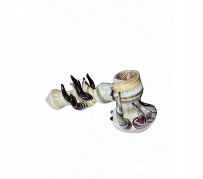 Exotic Claw Bubbler Hand Pipe