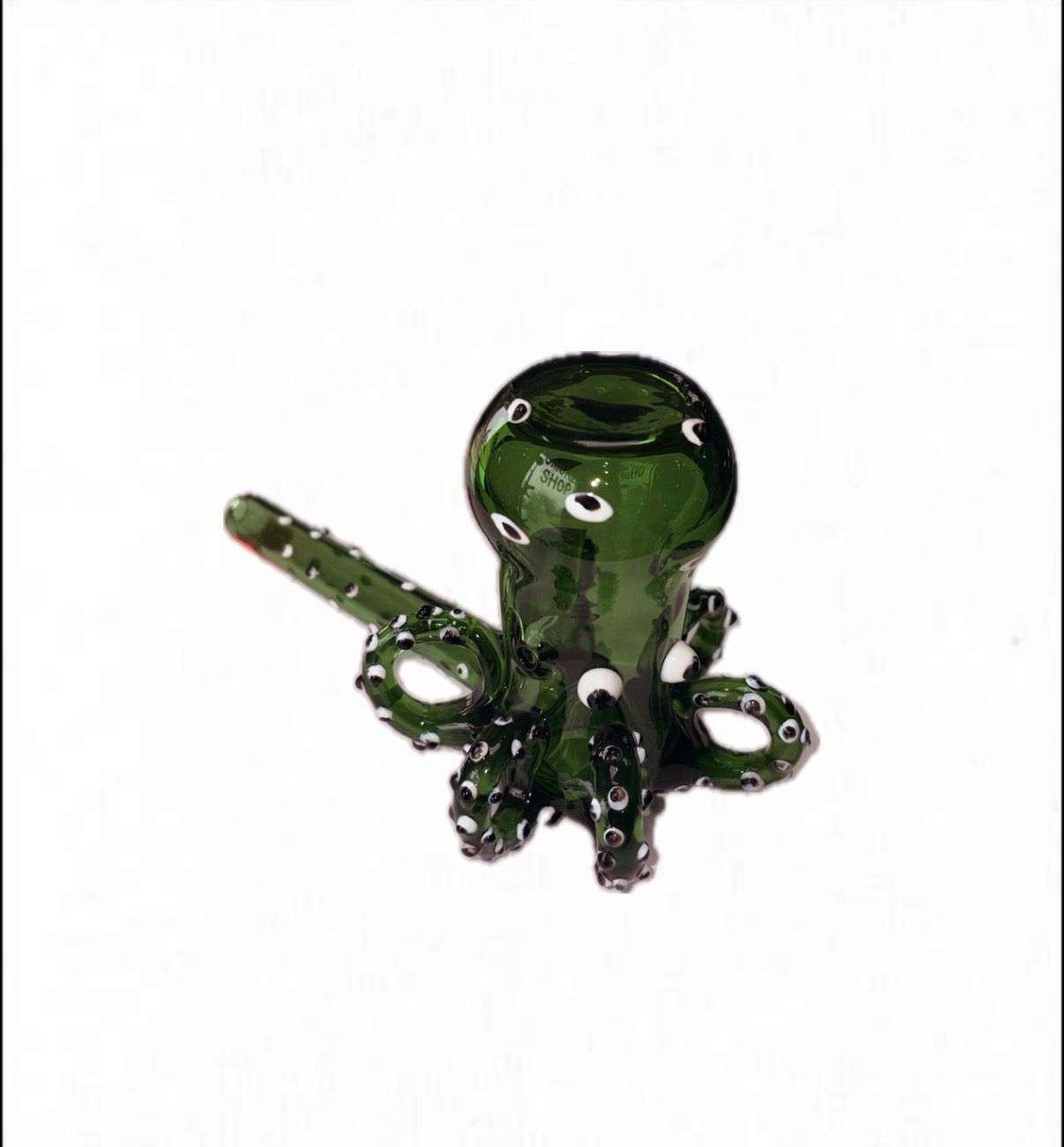 Octopus Handpipe, Colour: Green