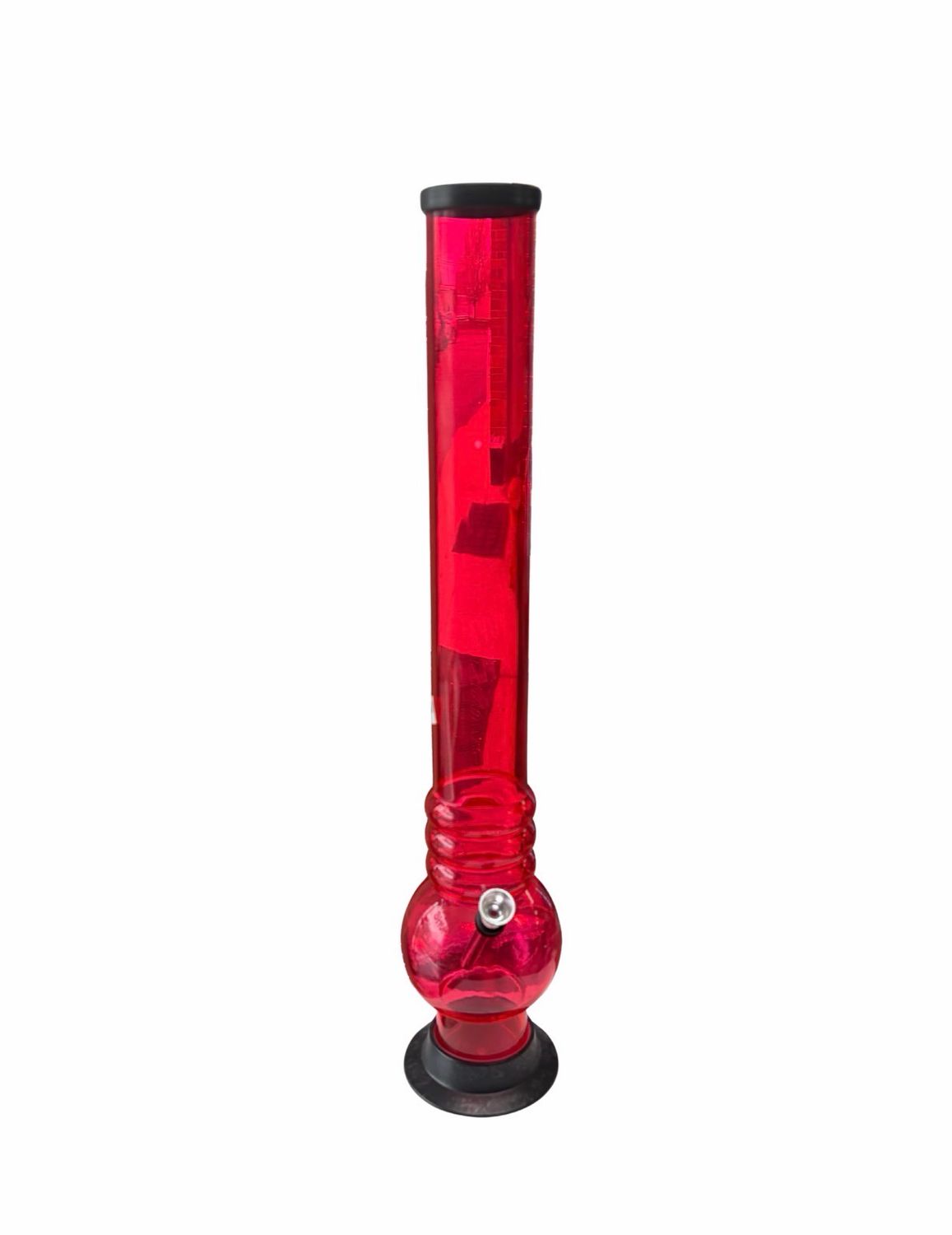 Large Red Plastic Waterpipe