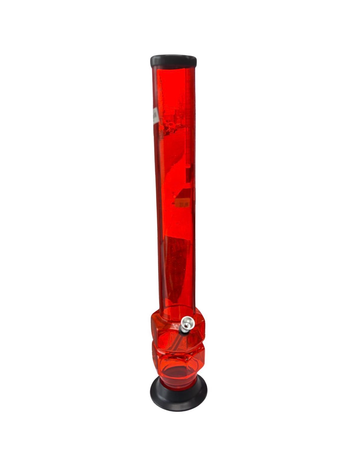 Large Red Plastic Gear Waterpipe