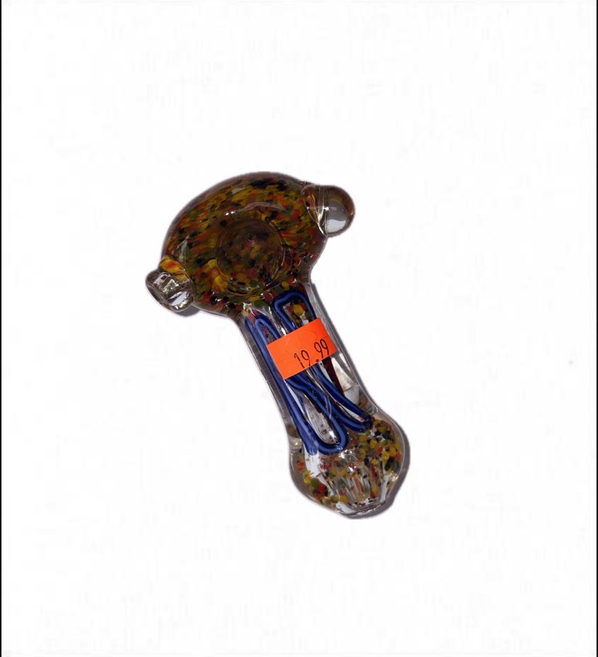 Incapsulated Multi-Knob Multi-Colored Handpipe
