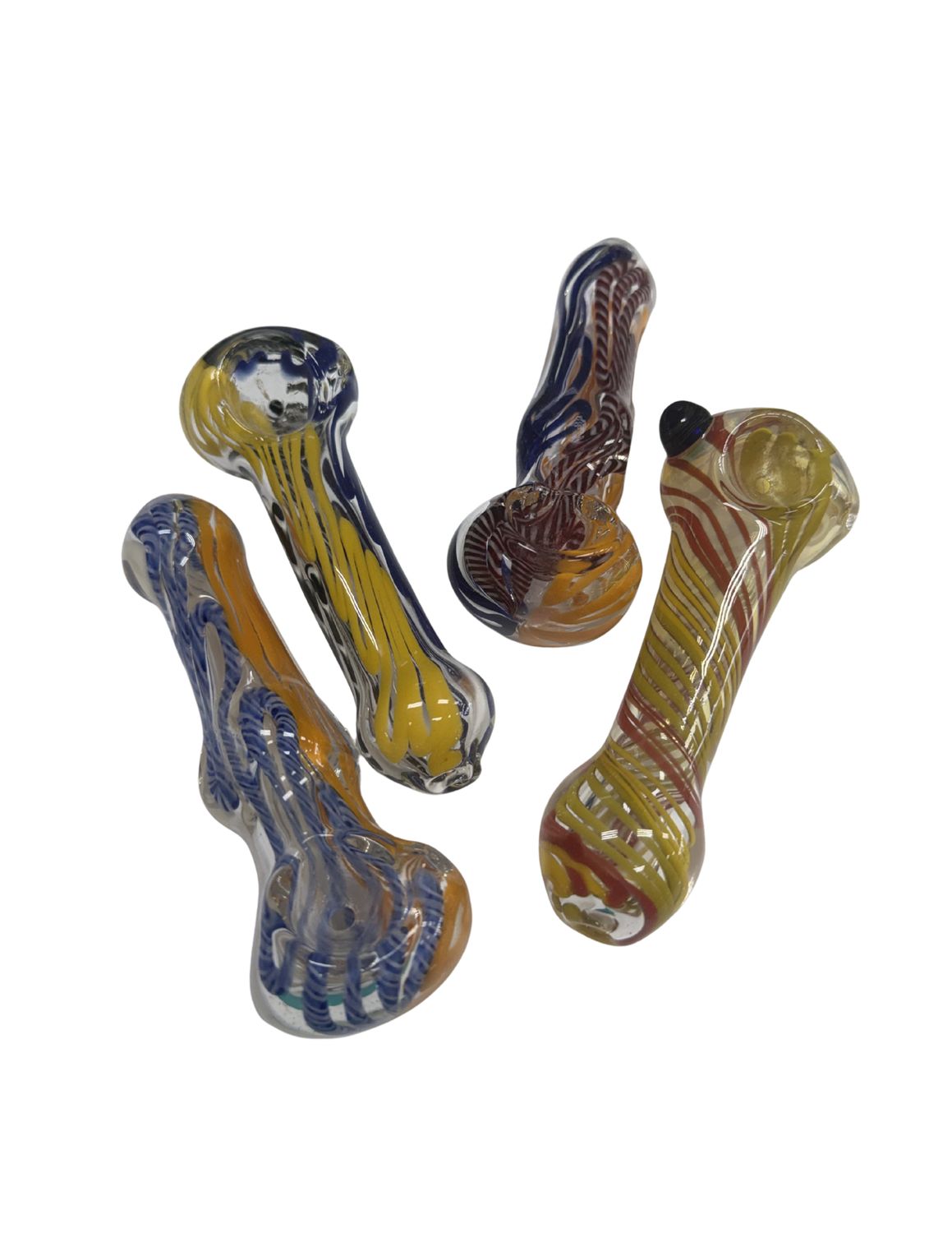 Assorted Multi-Colored Multi-Sized Handpipes