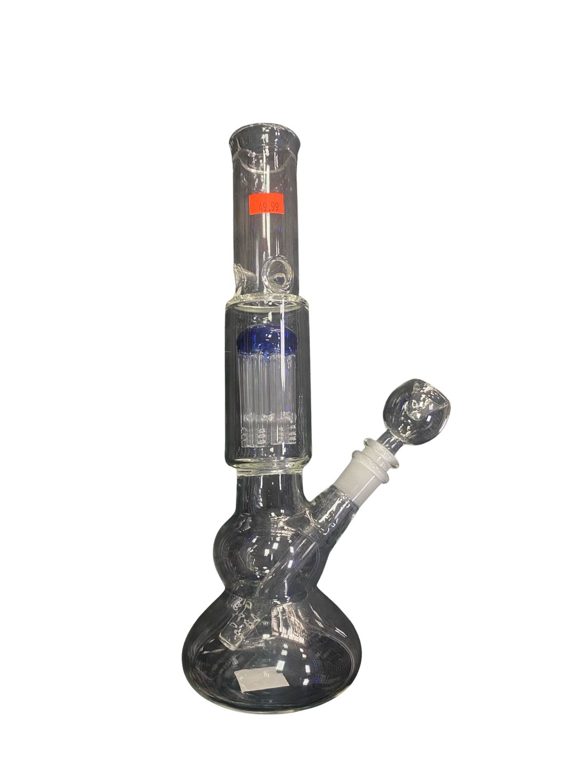 Small Blue Shower Perc Beaker Waterpipe