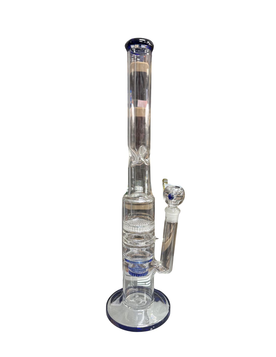 19" Double Honeycomb Perc Waterpipe