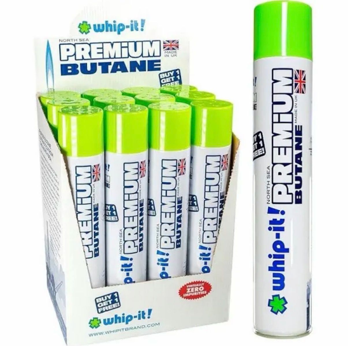 Whip-It! Premium Butane 420ML