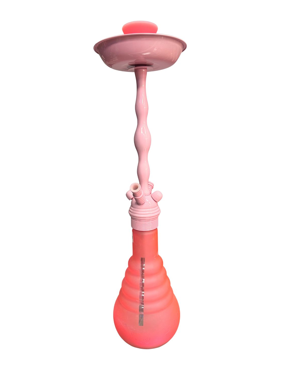 Pastel Frosted Hookah Pipes, Colour: Pink