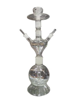 All Glass Deezer Branded Hookah Pipe