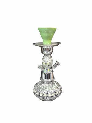 Silver Monster Themed Small Hookah Pipe