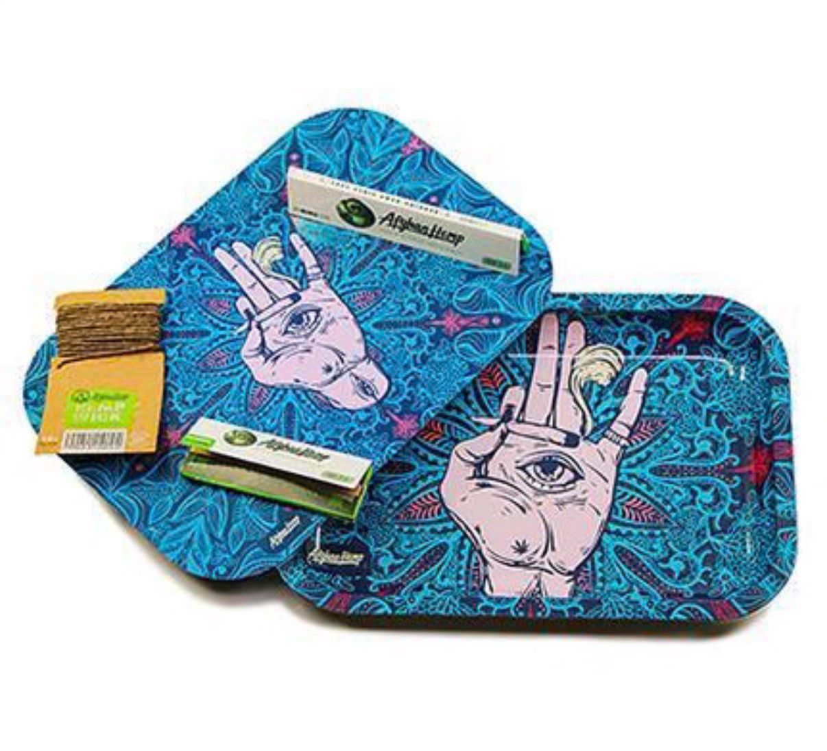 Afghan Hemp Medium Hippie Hand Rolling Tray