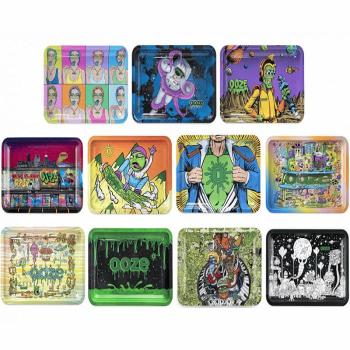 Ooze Large Metal Rolling Trays