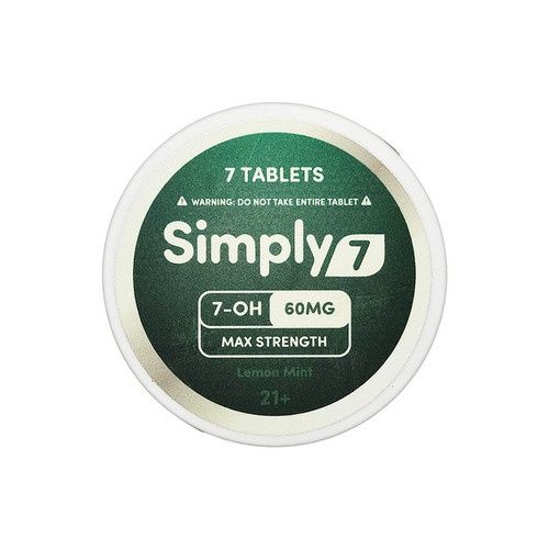 Simply 7-Hydroxy Tablet Packs, MG: 60MG