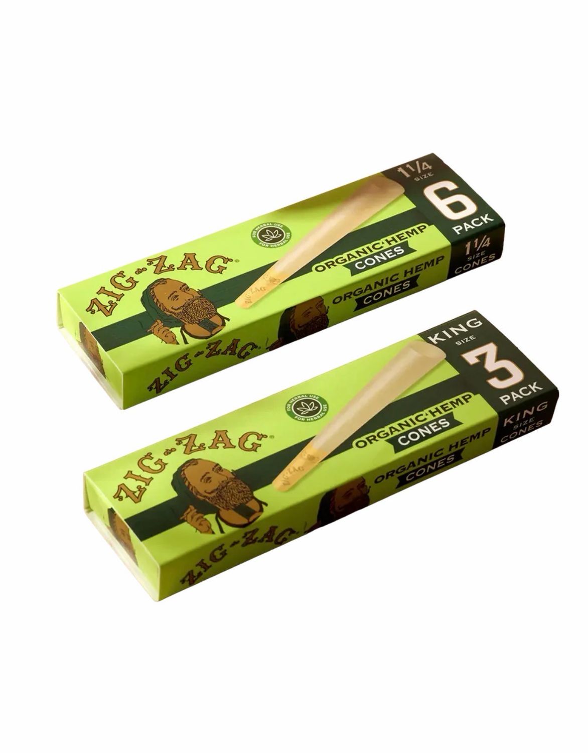 Zig Zag Organic Hemp Pre-Rolled Cones