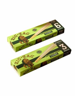Zig Zag Organic Hemp Pre-Rolled Cones